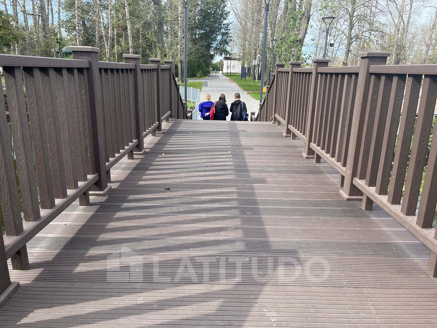 Мосты в парковой зоне